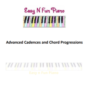 Advanced Cadences and Chord Progressions Chart